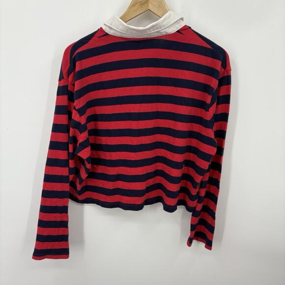 Levi's Red and Blue Striped Blouse - Picture 5 of 5